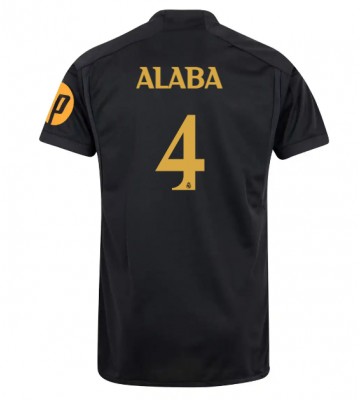 Real Madrid David Alaba #4 Tredje Tröja 2023-24 Kortärmad